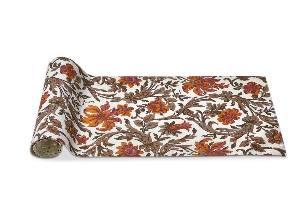 tag Grateful Gatherings Multicolor Cotton Table Runner
